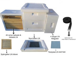 SBR Startpaket Langstroth - Swi-bo botten 20% rabatt